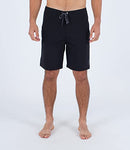 Hurley MBS0011000H01033IN Men's One & Only Solid 20" Boardshorts Black, Size 33 - Brand New