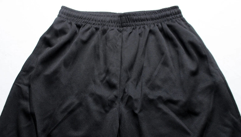 SQUARE METER BASIC SOLID BREATHABLE ATHLETIC SHORTS BLACK - SIZE: MEN L - BLACK - Brand New