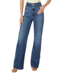 A6081-0012 LEVIS LEVI'S WOMEN'S RIBCAGE WIDE LEG H223 POLAR PERIMETER 29X32 - Like New
