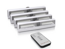 ADURO 4 PACK ULTRA BRIGHT WIRELESS LIGHT BARS - GRAY - Brand New