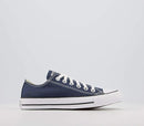 CONVERSE LOW-TOP SNEAKERS UNISEX - SIZE: MEN 8.5 WOMEN 10.5 - NAVY - Like New