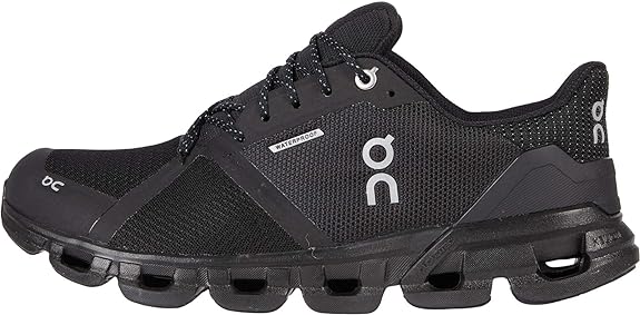 21.99623 On Running Cloudflyer Women's Waterproof Black/Lunar - Scratch & Dent