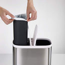 Joseph Joseph Split Step Trash Can Recycle Bin Dual Compartments Buckets - Brand New