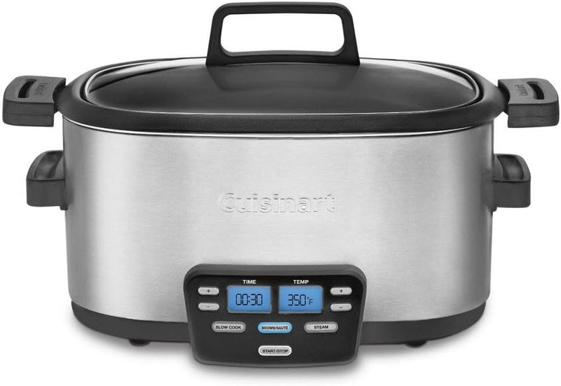 Cuisinart 6 Quart 3-in-1 Cook Central Multicooker - STAINLESS - Scratch & Dent