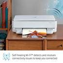 HP ENVY 6055 WIRELESS ALL-IN-ONE PRINTER MOBILE PRINT SCAN COPY 5SE16A - WHITE - Like New