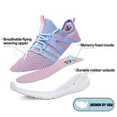 RUNSIDE Kids Sneakers Running Tennis Athletic Shoes Kids 11 Purple - Like New