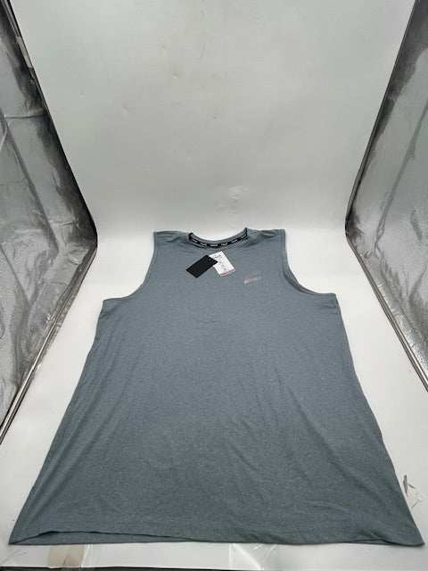HURLEY EXIST BREATHE TANK HEATHERERD - SIZE: MEN XL - GLADIATOR GRAY - Brand New