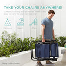 Best Choice Products Set of 2 Adjustable Steel Mesh Zero Gravity Lounge Chair - Brand New