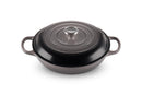 LE CREUSET ENAMELED CAST IRON SIGNATURE BRAISER 3.5 QT. - - Scratch & Dent