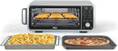 Ninja FT205CO Digital Air Fry Pro Countertop 8in1 Oven Extended Height - SILVER Like New