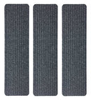 RUG STYLES ONLINE 8x30" Set of 3 Stair Treads Skid Resistant - Dark Gray - Like New