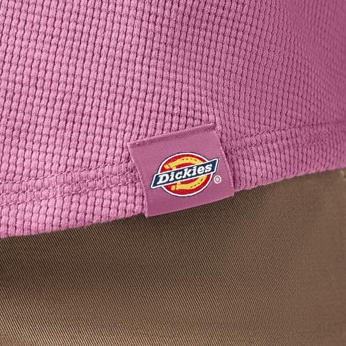 FL198 DICKIES WOMEN'S THERMAL LONG SLEEVE SHIRT SIZE M PINK - Brand New