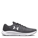 UNDER ARMOUR MEN'S CHARGED PURSUIT 3 TWIST RUNNING SHOE GRAY/WHITE SIZE MEN 12 - Like New