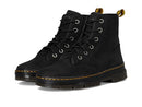 DR. MARTENS WOMEN'S COMBS II 6 EYE LACE UP FASHION BOOT SIZE 9 BLACK - Brand New