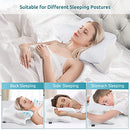 DONAMA CERVICAL PILLOW NECK SHOULDER,CONTOUR MEMORY FOAM STANDAR SIZE - WHITE - Like New