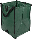 DURASACK HEAVY DUTY HOME AND YARD BAGS 48-GALLON REUSABLE GARBAGE CAN - GREEN - Like New