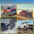 Tecoom Mud Flaps Compatible with Dodge Ram 1500 2500 3500 2009-2018 - Like New