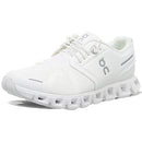 ON MEN'S CLOUD 5 RUNNING SHOES - SIZE: MEN 8.5 - UNDYED/WHITE - Like New