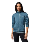 2136231429 COLUMBIA WOMENS ESSENTIAL HIKE GRID FLEECE LARGE EVERBLUE/BLUE - Brand New