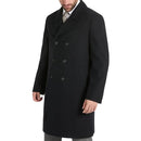 BEN SHERMAN MEN'S BRENTON DOUBLE BREASTED WOOL OVERCOAT - SIZE: MEN M - NAVY - Brand New