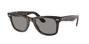 RAYBAN RAY-BAN RB2140 1382R5 50-22-150 WAYFARER - HAVANA/GRAY - Like New