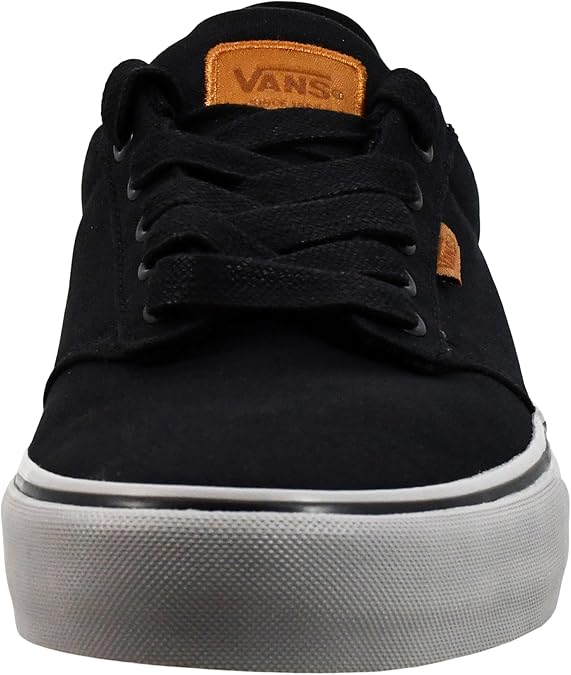 VANS MEN'S ATWOOD DELUXE SHOE - SIZE: MEN 9.5 - DELUXE BLACK/GRAY - Like New