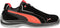 643445 PUMA MEN'S TOURING SUEDE LOW INDUSTRIAL SHOE BLACK/RED SIZE 11 - Like New