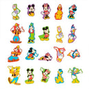 Melissa & Doug Disney Mickey Mouse Wooden Character Magnets 20 pcs Toys - Brand New