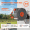 DRINCOSH Upgraded Retractable Garden Hose Reel 1/2 in x 100ft PRO 180° - Like New