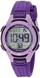 Armitron Sport Women's 45/7062PUR Digital Chronograph Purple Watch - Like New