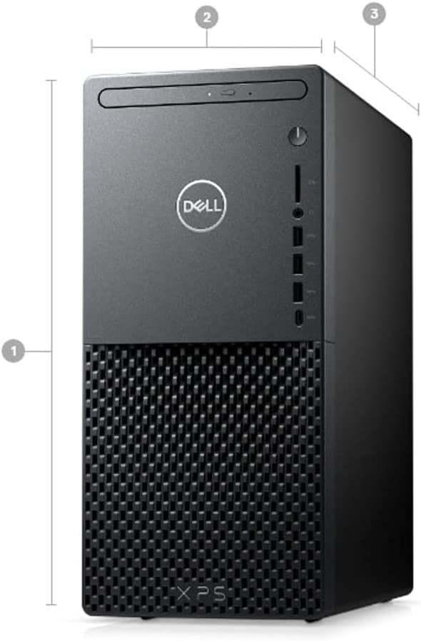 DELL XPS 8940 Desktop i5-11600K 8 256GB SSD 1TB HDD RTX 3060 WIN 11 BLACK - Like New