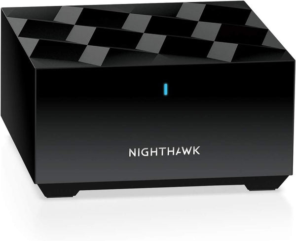 NETGEAR Nighthawk Whole Home Mesh WiFi 6 Add-on Satellite MS60-100NAS BLACK Like New