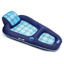 AQULA LUXURY WATER POOL LOUNGE EXTRA LARGE - NAVY/LIGHT BLUE/PEEPOLE - Like New