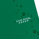 FIVE STAR WIREBOUND NOTEBOOK, 8.5" X 11", COLLEGE RULED, 100 SHEETS, GREEN - Like New