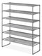 Whitmor Spacemaker 6-Tier Shelves, Gunmetal - Like New