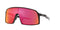 OO9406-2137 OAKLEY MEN'S SUTRO RECTANGULAR SUNGLASSES, FRAME:POLISHED BLACK - 37 - Like New