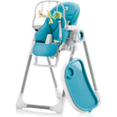 SWEETY FOX BABY HIGH CHAIR ADJUSTABLE TO 7 DIFFERENT HEIGHTS - BLUE - Like New