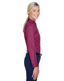 UltraClub Ladies' Whisper Twill Shirt 8976 New