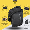 TOPEAK MTX 2.0 TRUNKBAG REAR BICYCLE BAG SPACIOUS STORAGE AND EASY MOUNTING - Brand New