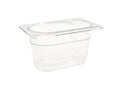 RUBBERMAID COMMERCIAL PRODUCTS COLD FOOD INSERT PAN 1/9 SIZE - CLEAR - Like New