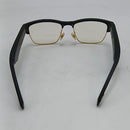 CRELANDER SMART GLASSES, WIRELESS BLUETOOTH, HANDS-FREE CALLING - BLACK/GOLD - Like New