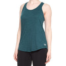 REEBOK VITAL MARLED TANK TOP WOMEN, SIZE L - DEEP TEAL HEATHER - Brand New