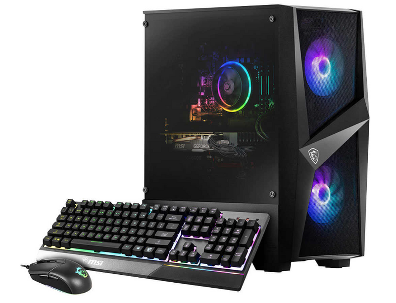 MSI CODEX R DESKTOP I7 32 1TB SSD + 2TB HDD RTX 3060 CODEX-R-12TC-059US - BLACK - Like New
