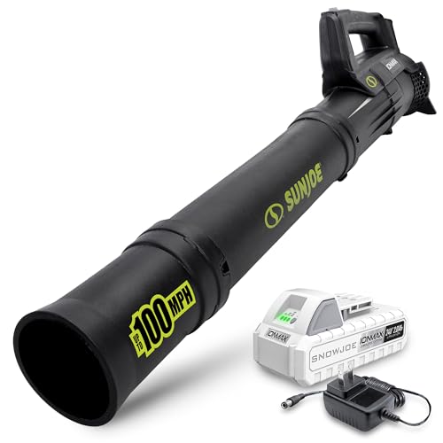 SUN JOE JET LEAF BLOWER W/ CORDLESS TURBINE & CHARGING, IONMAX 24V - BLACK/WHITE - Like New