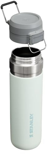 STANLEY QUICK FLIP GO WATER BOTTLE 24-36 OZ PUSH LID LEAKPROOF BPA-FREE - MIST - Like New