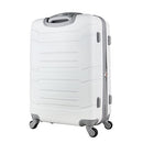 OLYMPIA USA DENMARK EXPANDABLE HARDCASE W/ SPINNER WHEELS - WHITE Like New