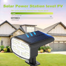 DAMINY SOLAR SPOTLIGHTS WATERPROOF IP65 AUTO ON/OFF 3000K 2 LIGHTING MODES 4PK - Like New
