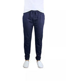 GALAXY BY HARVIC MEN'S BASIC STRETCH TWILL JOGGERS - SIZE: MEN XL - NAVY - Brand New