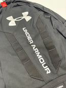 UNDER ARMOUR HUSTLE 5.0 BACKPACK 1361176 - BLACK - Brand New