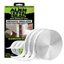 ALIEN SEAL ALIEN DRAFT SEAL SET 49 FEET ANTI-DRAFT ADHESIVE FLEXIBLE - WHITE - Like New